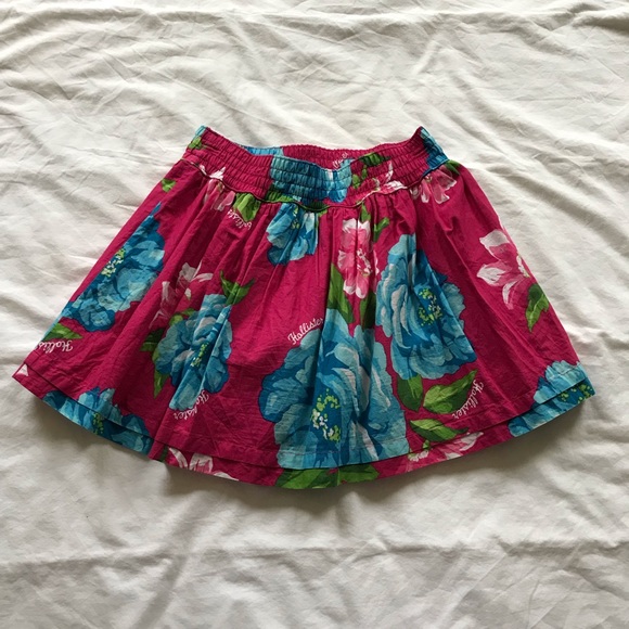 Hollister Skirts Euc Hollister Floral Skirt Poshmark